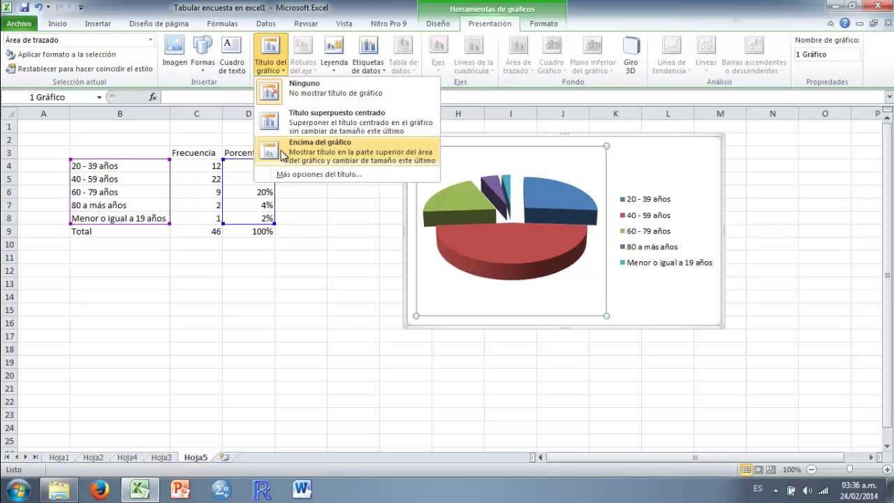 Procesar encuesta con Ms Excel - YouTube