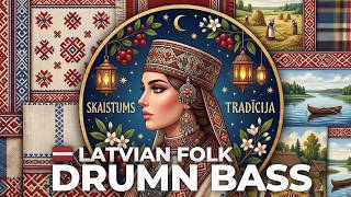 Latvian Folk Drum &amp; Bass Mix | Baltic Pagan Ancient Spirits Ritual | Dainas
