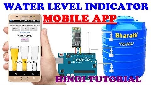 2# NEW WATER LEVEL INDICATOR SMART TANK MOBILE APP HINDI 2018 (sen electronics projects)