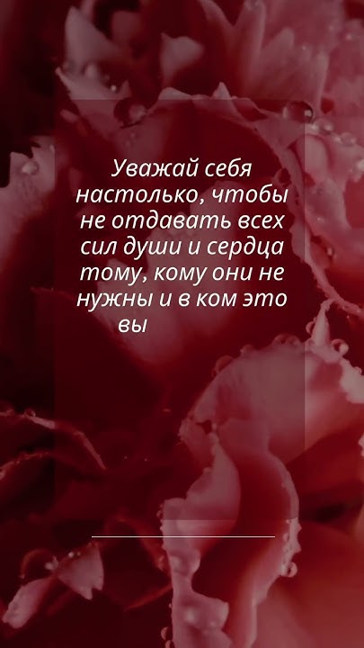 💙💯 УВАЖЕНИЕ СЕБЯ #любовь #цитаты #счастье #душа #женщина - YouTube