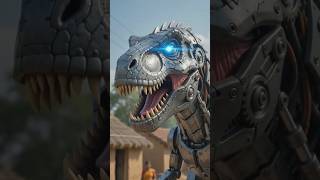 🔥 Robot Dinosaur Ride in Village 🦖🤖 | Future Technology Shocked Everyone!