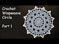 Learn to Crochet WISPWEAVE CIRCLE Small Doily | Part 1