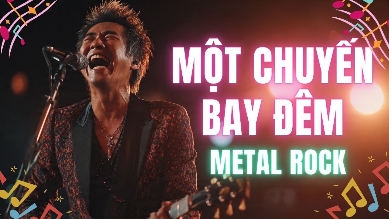 Một Chuyến Bay Đêm ( Metal Rock  Version ) | Nhạc Trữ Tình  Phong Cách Rock Hot Trend Tiktok