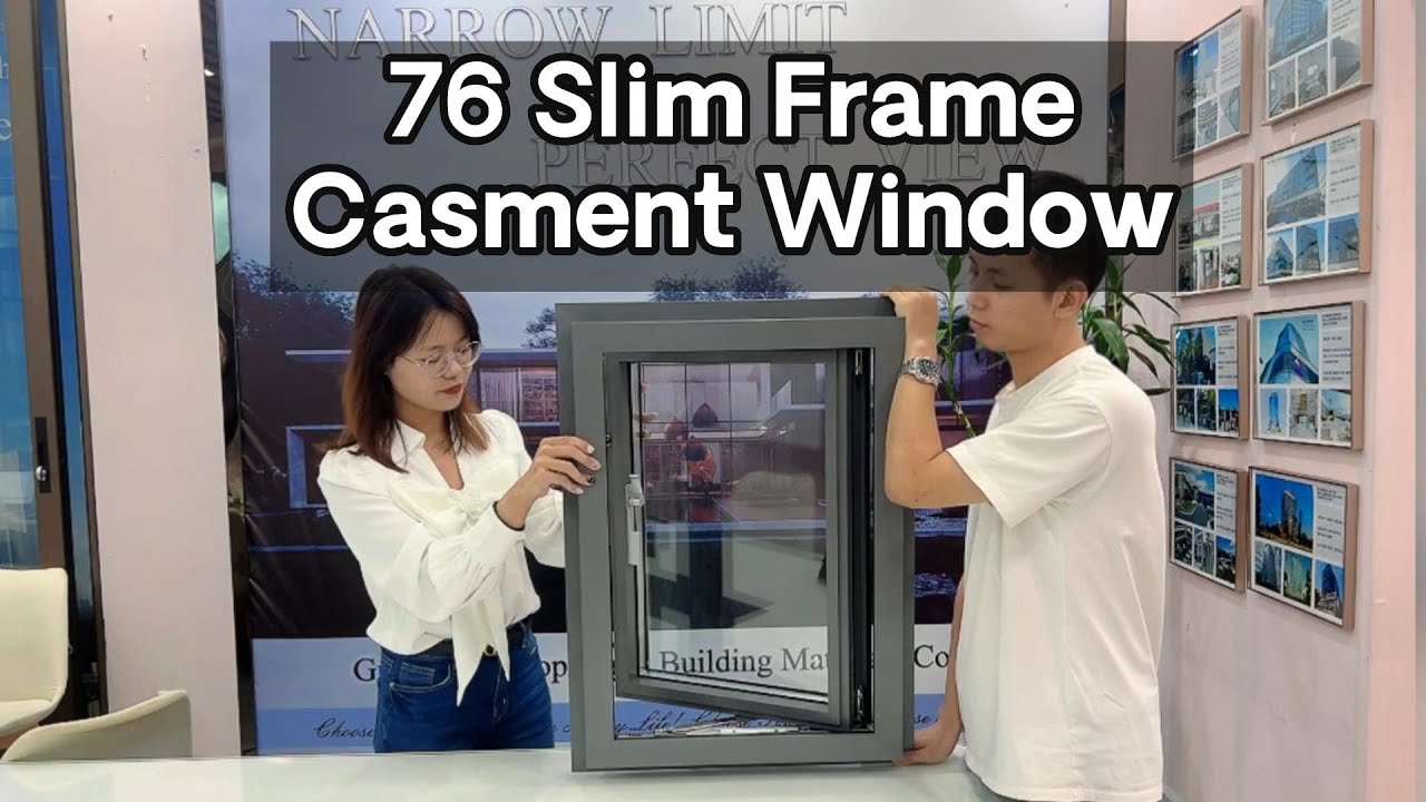 Slim Frame Casement Window 76 Series: Topbright's Energy-Saving  Easy Nail Fin Installation!