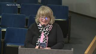 Livonia City Council Regular Meeting - March 23, 2026