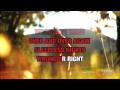 Let U Go in the Style of "Ashley Parker Angel" with lyrics (no lead vocal)