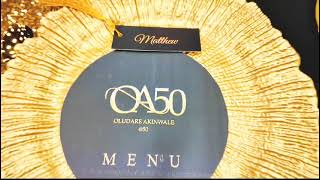 OludareAkinwale’s 50th birthday Celebration video highlights