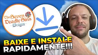 Como BAIXAR e INSTALAR o THE SEVEN DEADLY SINS: ORIGIN no PC SEM STEAM