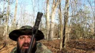 Squirrel Hunting With My Ruger 10/22 Long Barrel Stainless .22 LR By KVUSMC