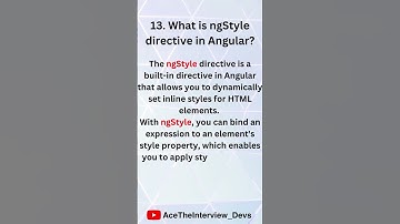 What is ngStyle directive in Angular? #angular #shorts #angulartraining #ngstyle