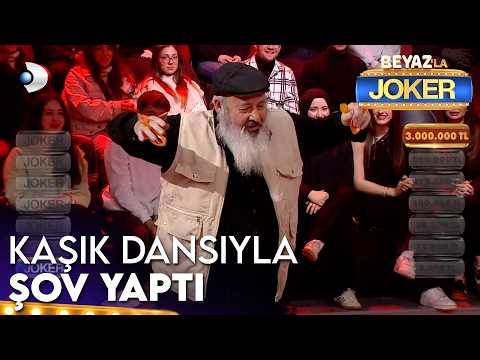 Sezai Amcadan Kaşık Oyunu Şovu! - Beyaz'la Joker