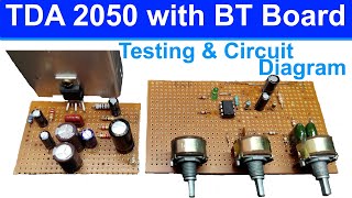 TDA2050 Amplifier PCB Layout & Circuit Diagram #howto #electronic