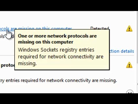 network protocols missing