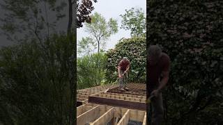 How to resurface an old deck with new decking. It starts with pressure washing.