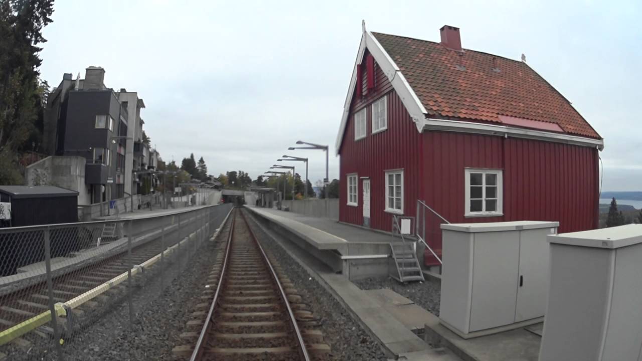 Cabview Line 1 west - centrum / Oslo metro / Oslo T bane  MX3000 ride