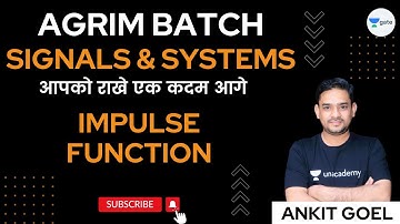 Signals and System | Impulse Function | GATE & ESE | Ankit Goel