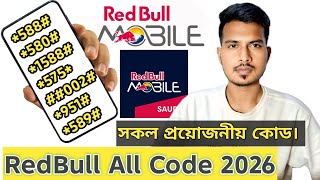 Redbull Sim All Code 2026, Redbull Sim Internet Package, Redbull Sim All Useful Code