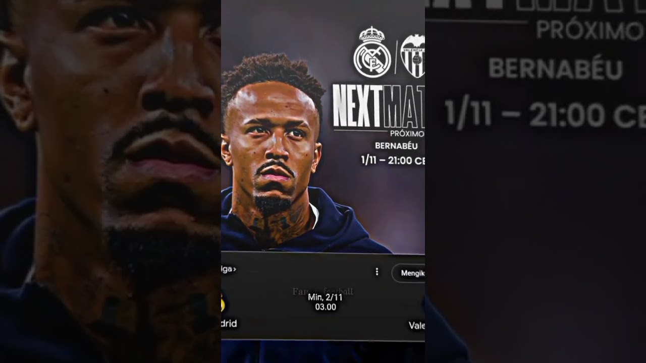 Next Match ‼️ Real Madrid Vs Valencia LaLiga Jornada 11 Musim 2025-26. 🔥🤍👑 