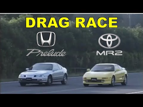 Drag Race #51 | Honda Prelude SiR vs Toyota MR2 G-Limited