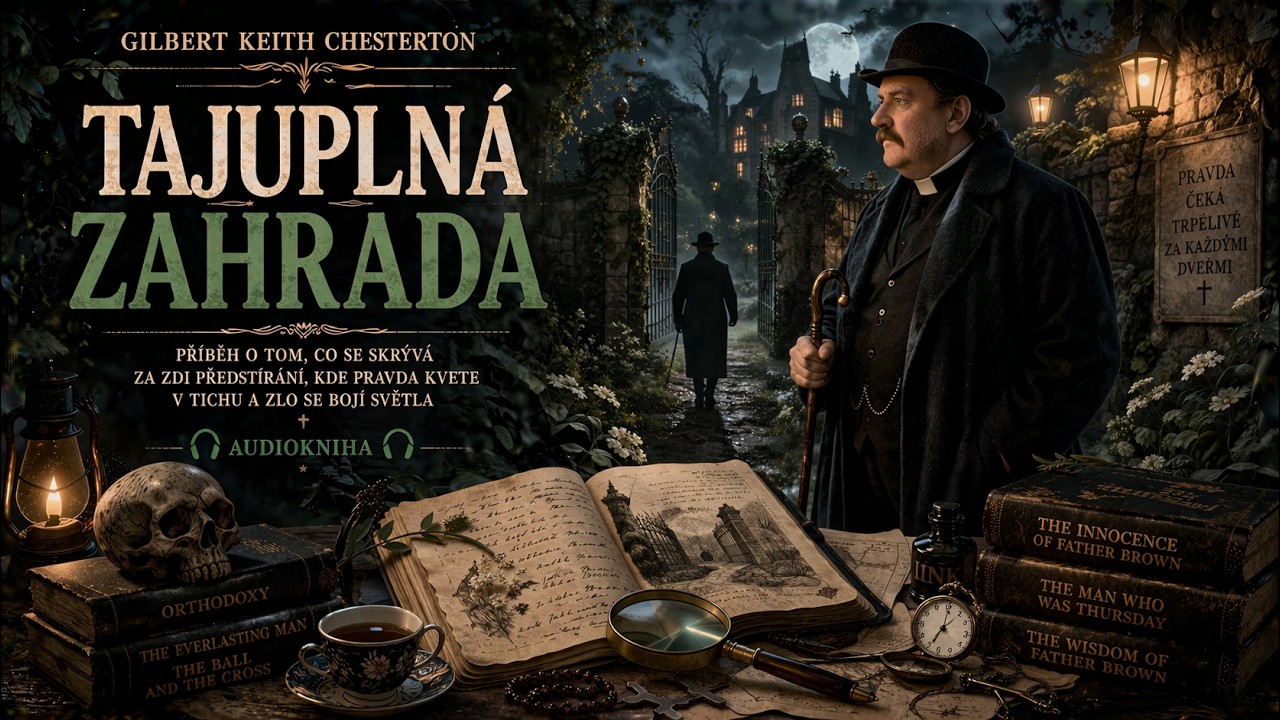 🎧 Tajuplná zahrada- Gilbert Keith Chesterton | Audiokniha česky