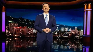 Pete Buttigieg Takes Over Jimmy Kimmel Live! Without Live Audience | THR News