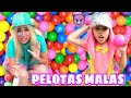 P3LEA DE PELOTAS😓😈/MIA SE ENOJA