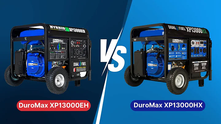 Duromax XP13000EH Vs XP13000HX - Generator Comparison & Review