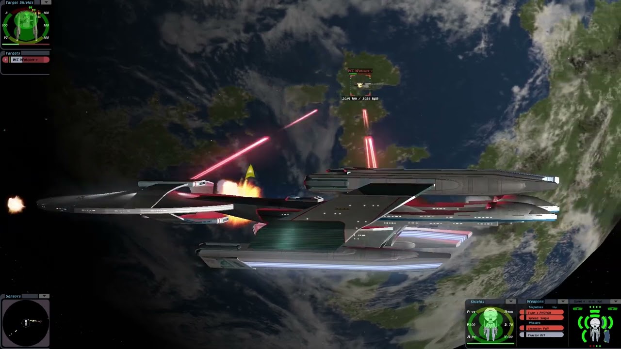 Yamato BB vs WC Walcott |RM Orion| Star Trek Bridge Commander