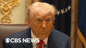 Trump says Hamas will disarm or "we will disarm them"