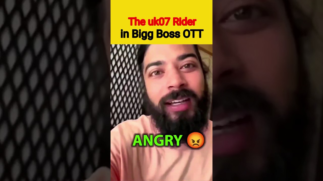 ⁣the uk07 rider 😱 Bigg Boss season 17 OTT #shorts #viral #youtubeshorts