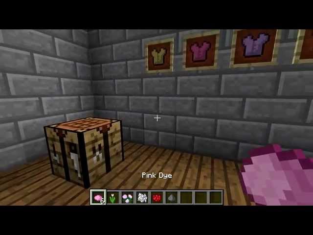 Minecraft: How to Make Pink Dye