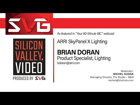 Your 90-Minute IBC Highlights: ARRI Skypanel X Lighting