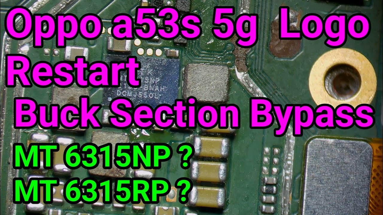Oppo A53s 5G Restart Solution BY @JYOTSNAMOBILECARE