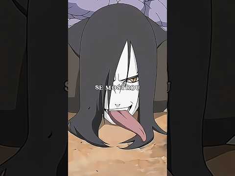 Orochimaru se mostrou ser mais forte que #anime #naruto #shorts