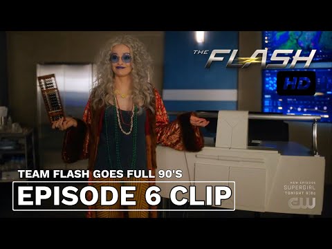 Team Flash Rocking the 90's look | The Flash 7x06 | HD CLIP | Episode 6
