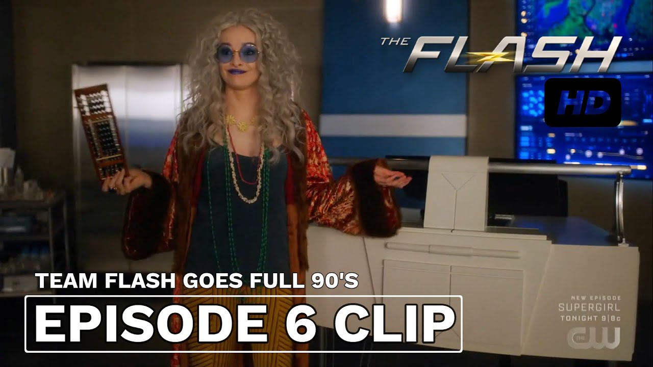 Team Flash Rocking the 90's look | The Flash 7x06 | HD CLIP | Episode 6