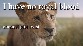 I VOICED OVER and EXPLAINED MUFASA: THE LION KING
