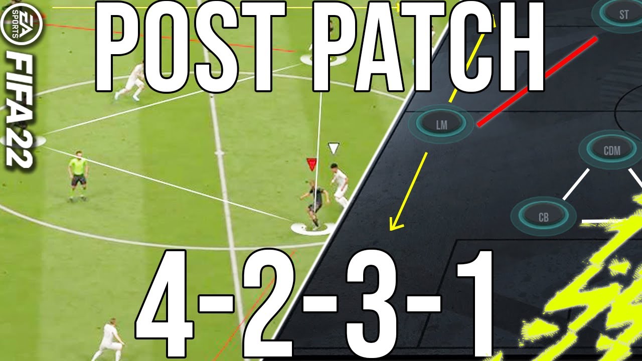 Why 4231 is the most META formation POST PATCH to give you WINS (TACTICS) - FIFA 22