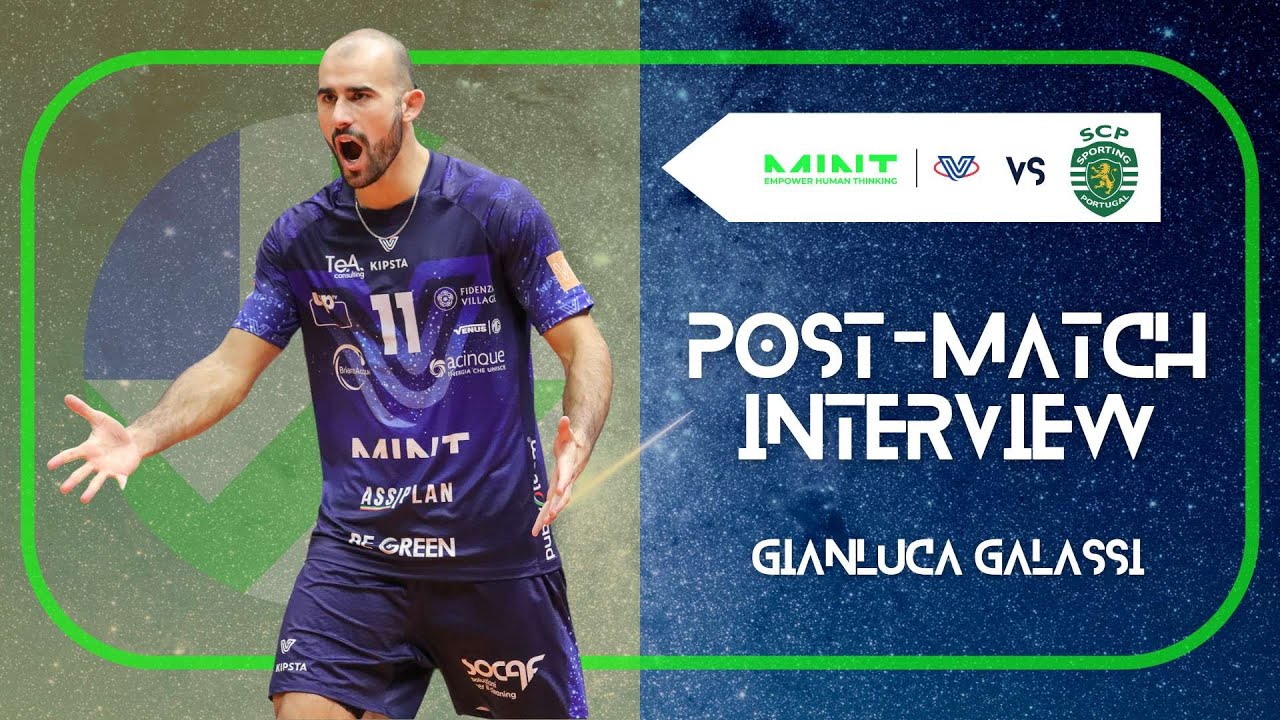 GIANLUCA GALASSI | Post- match interview vs Lisboa - YouTube