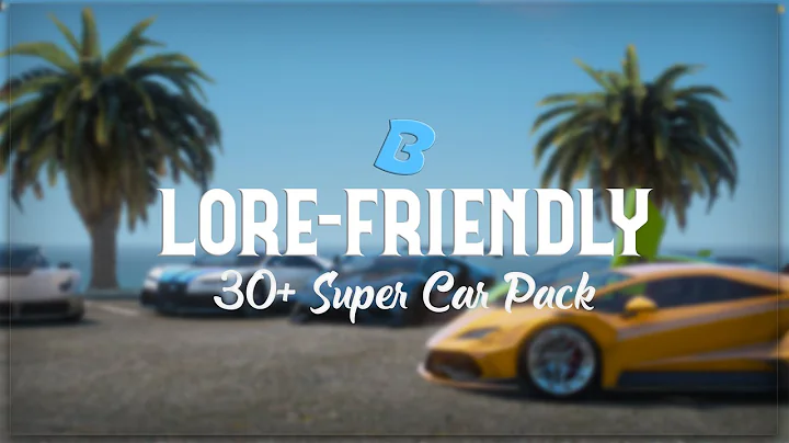 FiveM 30+ Lore Friendly Super Car Pack | FiveM Ready Optimized