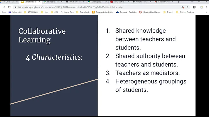 Cooperative Vs. Collaborative