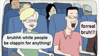 white people be clappin for anything!