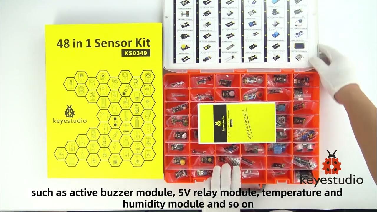 KEYESTUDIO 48 Sensors Modules Kit de démontage pour Maroc