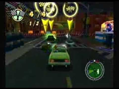 The Simpsons: Hit and Run Playthrough - Level 7 Races - YouTube