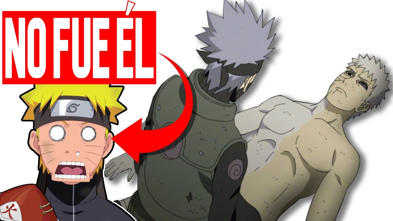 Naruto NO Evangelizó a Obito, Kakashi SÍ