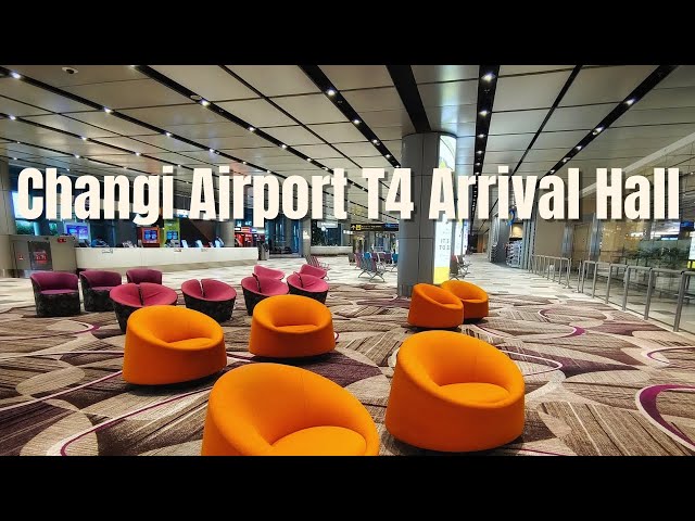 Walking Tour: Changi Airport T4 Arrival Hall (re-opening)