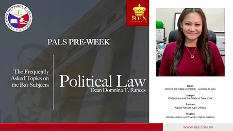Political Law | The Frequently Asked Topics on the 8 Bar Subjects - DayDayNews