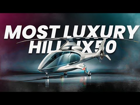 World&rsquo;s most luxury private helicopter - Hill HX50