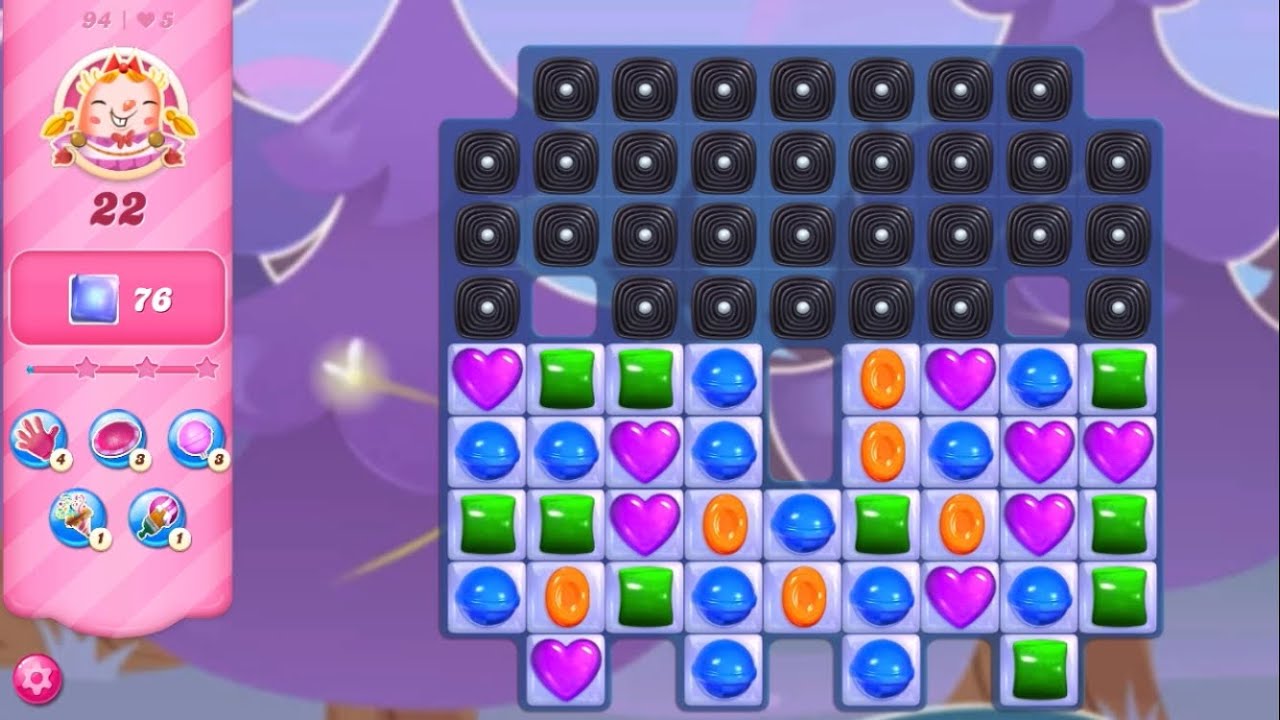 Candy Crush Saga Level 94 (NO BOOSTERS)