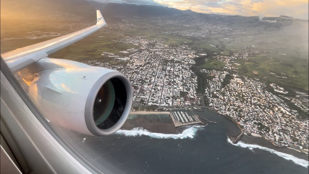 Air Austral A220-300 Saint Pierre REUNION to MAURITIUS